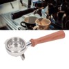 58mm Double Spouts Portafilter for Nuova Coffee Machines Stainless Steel