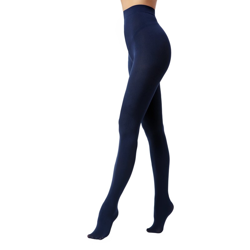 EVERSWE Women's 80 Den Soft Opaque Tights, Women's Tights (L/XL,