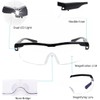 Magnifying Glasses with LED Light, 2.5X Portable Hands Free Illuminated