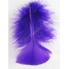 Lamplight Feather Purple Craft Feathers Turkey Plumage per one ounce
