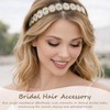 Gmlawsc Fashion Rhinestone Beaded Hairbands for Women – 3-Piece Handmade