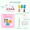 HOUSE CREATIVITY Crochet Kit for Beginners, Animals Crochet Kit with