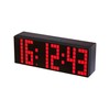 Redlution Digital Large Big Jumbo LED snooze wall desk Alarm