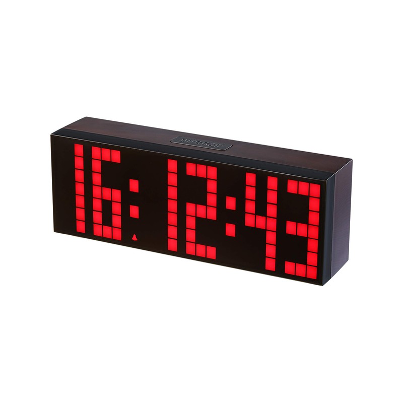 Redlution Digital Large Big Jumbo LED snooze wall desk Alarm