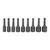 SAE Quick Change Magnetic Nutsetter Set 9 Pc from TNM
