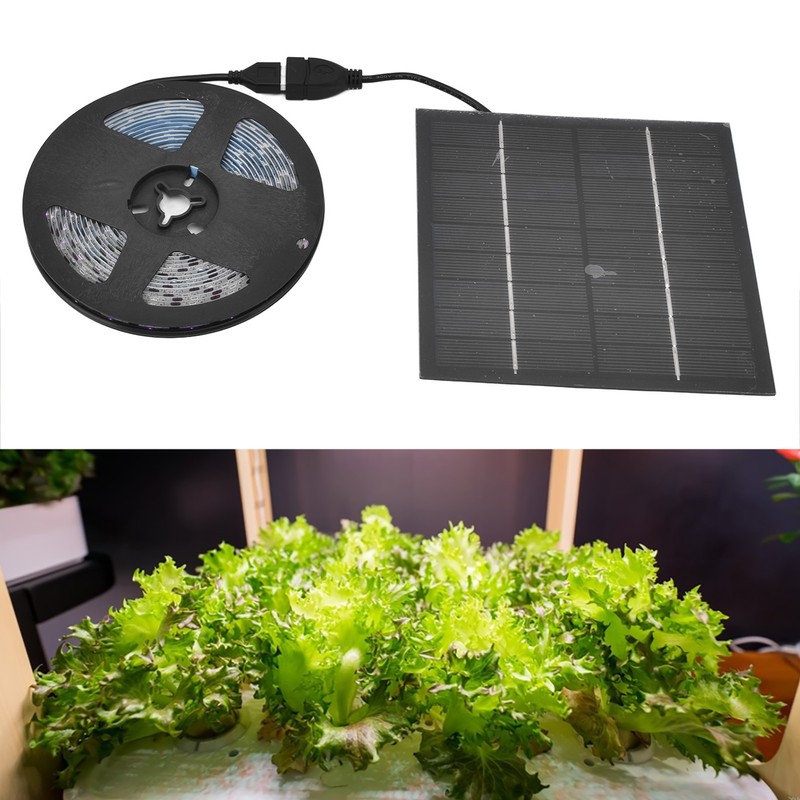 Solar Plant Grow Light Strip Eco Friendly 5W LED High