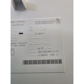 For PC NEW Vintage CHERRY Model RS-6000 PS2 Keyboard #w25