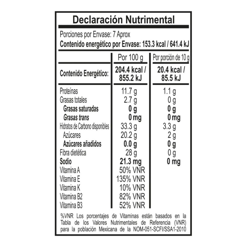 Tajín Chile Seco Ancho 75g