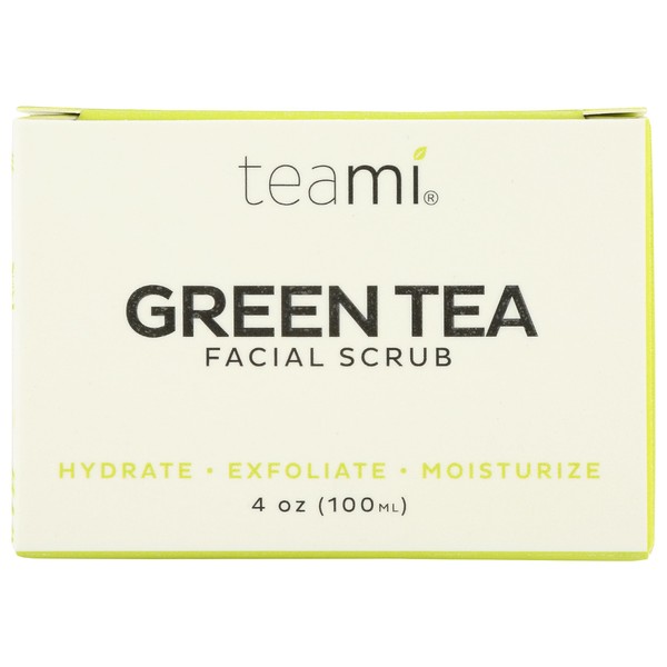 Teami Green Tea Facial Scrub, 4 OZ