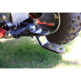 ATVHITCH  ATV Hitch Adapter Honda Rancher Foreman Rincon 400 420 450 500 650 680 tow ball