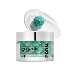VT COSMETICS PDRN Capsule Cream 100, hidratante facial hidratante con 100,000 ppm de PDRN, cido hialurnico, 9 pptidos, crema nutritiva reafirmante y  