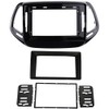 DKMUS Radio Stereo Bezel for Jeep Compass 2017-2018 Dash Installation