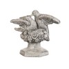 Solid Rock Stoneworks Kissing Doves- 16" Tall x 15" w x 16" Dia-Pre-Aged