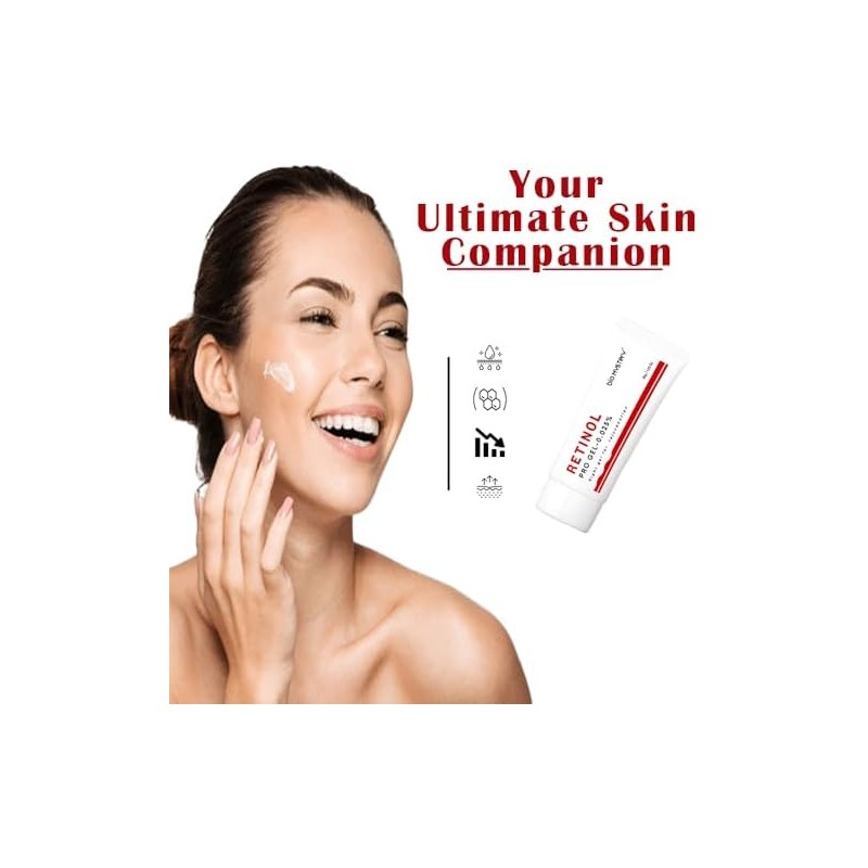 Gel de retinol con vitamina A al 0,025 que repara