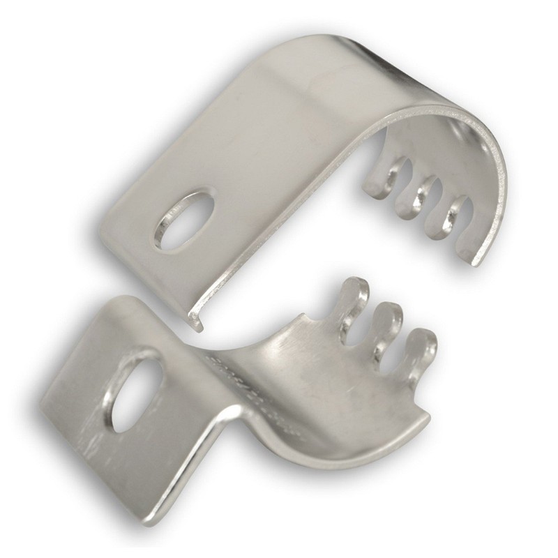 Hansen Styling Parts Universal Fitting Stainless Steel Pipe Clamp Diameter