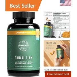 Primal Harvest Collagen Joint Support Supplement with Turmeric & Ashwagandha