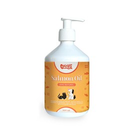 QUINDU'S - Salmon Oil for Dogs and Cats | Fish Oil with Omega 3 for Joints, Skin and Coat | Natural Anti-Inflammatory Agent | Compatible with Dry and Wet Food