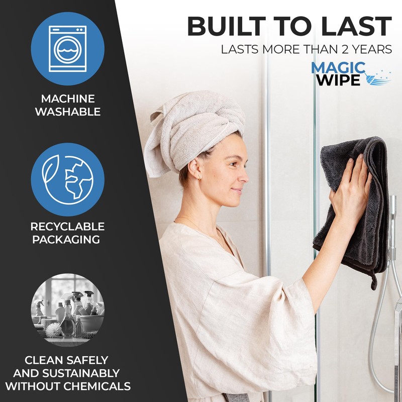 Magicwipe® Bathroom Drying Cloth XL (40×60 cm, 2 Pack) –