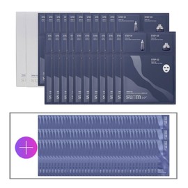 Su:37 Degrees Water Full Marine Relief Gel Mask Duo Set (Main Product: 20 sheets + Ampoule Essence Shasha: 120 sheets) / 숨37도 워터 풀 마린 릴리프 젤 마스크 듀오 세트(본품20매+앰플 에센스 샤섀120매)