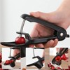 Cherry Pitter, Cherry Stoner Remover with Stainless Steel Rod, Olive