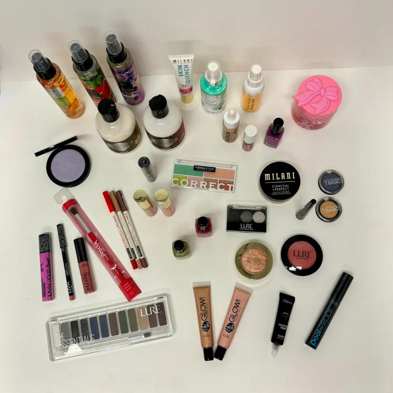 Caja Sorpresa De Maquillaje Y Accesorios Más De 35 Piezas