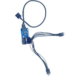 9pin USB Header Male 1 to 2 Female Extension Splitter Connector Adapter w/Cable+ 1 Female to 2 Male 9 pin Splitter Cable