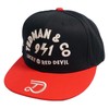Tedman TEDMANS tdc-9200 Men's Logo 3D Embroidered Twill Straight Cap