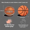 Indoor Silent Basketball Size 5 (26"), Cloth Covered Quiet Basketball