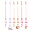 Clip de chupete de silicona, silla alta, accesorios para carriola,