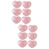 Ipetboom 2sets Love Heart Stones for Chakra Balancing Healing Gemstones