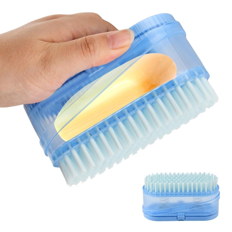 Multifunctional Laundry Soap Box for Soap Holder, Laundry Cleaning Brush
