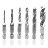 Tap Drill Set, Hexagonal Shaft, Carbide Drill, For Stainless Steel,