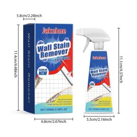 3.4oz Mold Mildew Remover for Bathroom Tiles & Grout Removes Stains, Water Marks