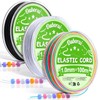 Ouborui 300M Elastic String 1mm Elastic Cord for Bracelet Making