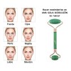 Kit Rodillo De 100 Jade Y Gua Sha Masaje Facial