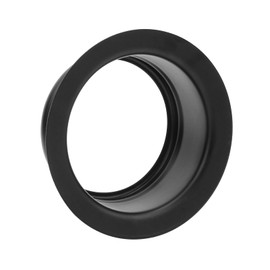 Matte Black Universal Sink Flange,3-1/2 Inch Standard Sink Drain Openings fit Garbage Disposal Flange Stainless Steel Kitchen Sink Assembly for In-SinkErator FLG-MTBLK,Easy to Install