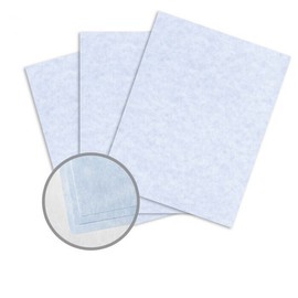 Neenah Astroparche Astroparche Blue Parchment Card Stock - 65 lb, 8.5" x 11", 250 Pack