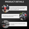 BAOUFF Dirt Bike Handlebar Switch for Hawk 250,Left Electric Motorcycle