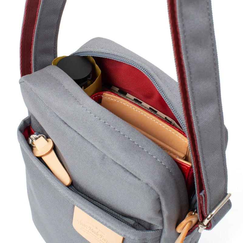 HeartMade Factory FY-0737 Mini Shoulder Bag, Unisex, Small, Polyester, Marpac