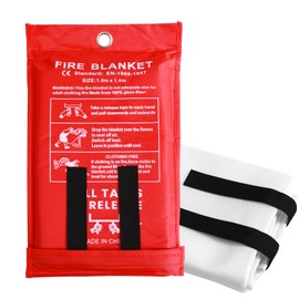 codivi Emergency Fire Blanket, Kitchen fire Blanket for Domestic use for Home House Camping Car Office Warehouse Emergency Survival Security (1 Pack)