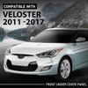 LQI Front Bumper Lower Panel Cover Black Compatible with Hyundai