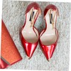 GAROZATION 6Pcs Metal Shoe Pointed Protectors High Heel Toe Caps