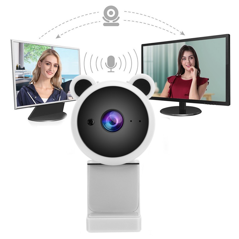 1080P HD USB Computer Camera Video Recording Digital Webcam BuiltIn