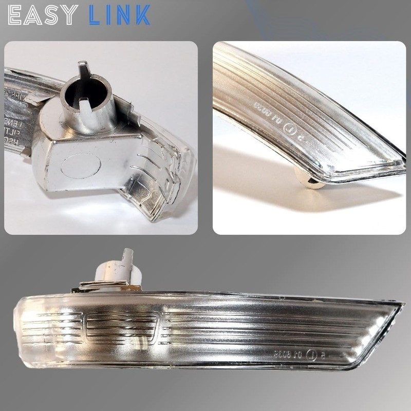 Easy Link Spiegelblinker Rechts Außenspiegel Blinker Seitenblinker Blinkleuchte Kompatibel mit