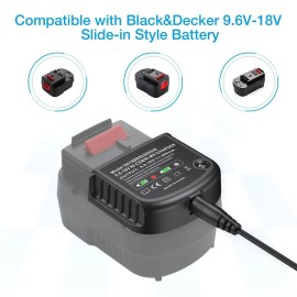 BLACK+DECKER HPB18 18V HPB18-OPE 244760-00 18 VOLT NI-MH BATTERY Charger FOR BLACK AND DECKER