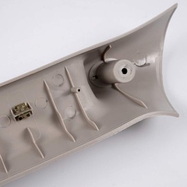 G-PLUS A Pillar Plastic Grab Handle Trim Molding 2002-2010 Compatible for Dodge Ram 1500/2003-2010 Ram 2500 3500 Pick Up Front Right (Passenger Side) Windshield Post Trim Beige 1TE74TL2AA, 5GR28TL2AE