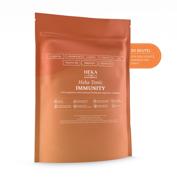 HEKA Immunsystem St?rken fr Erwachsene - Zuckerfreies Getr?nkepulver mit Vitaminen