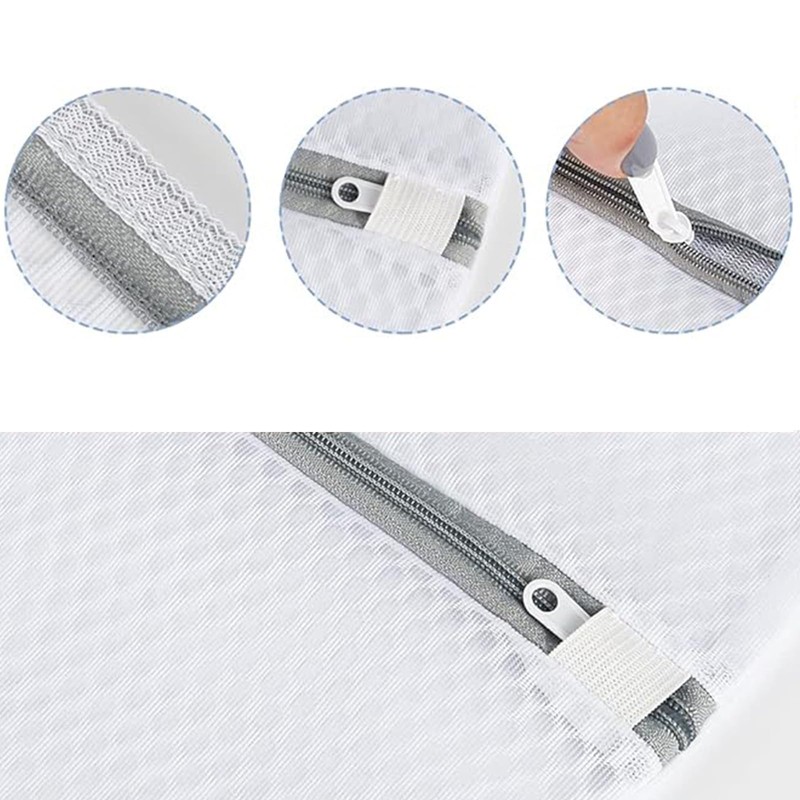 Mesh Laundry Bag, 2 PCS Large Washing Machine Bag with
