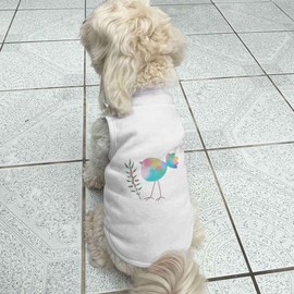 'Bird And Berries' Pet Dog/Cat T-Shirt (PT00154728)