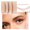 4D Liquid Eyebrow 4 Prong Eyebrow Pencil "36H Lasting Effectiveness"
